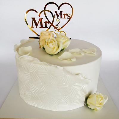 Wedding cake - Cake by Tortebymirjana