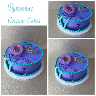 Descendants Buttercream Cake - Cake by Wymeaka's Custom Cakes
