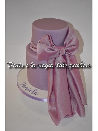 Bow cake - Cake by Daria Albanese