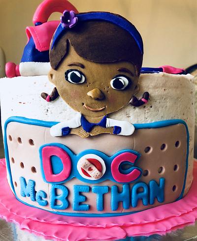 Doc McStuffins cake - Cake by MerMade