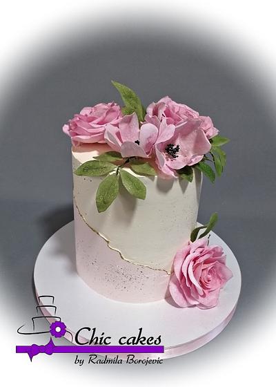 Flower cake - Cake by Radmila