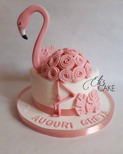 Flamingo Cake - Cake by Elisabetta Pepe