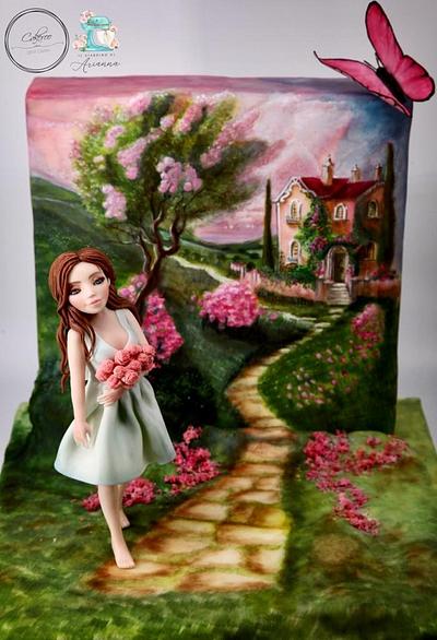 “Sogno di primavera “ di Cakeroo e il giardino di Arianna  - Cake by Denise 
