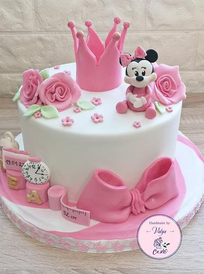 baby cake Minnie Mouse - Cake by Валентина Миланова
