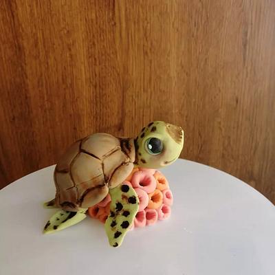 Little turtle  - Cake by RekaBL86