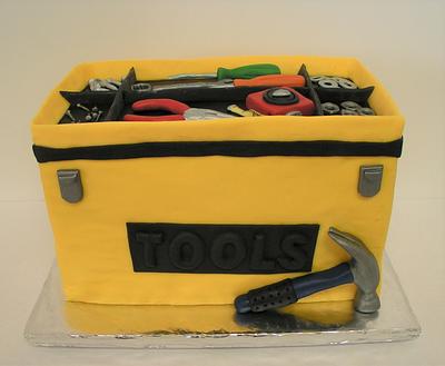 Tool Box Birthday Cake - Cake by Sweet Art Cakes