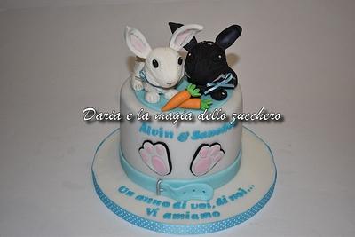 Rabbits cake - Cake by Daria Albanese