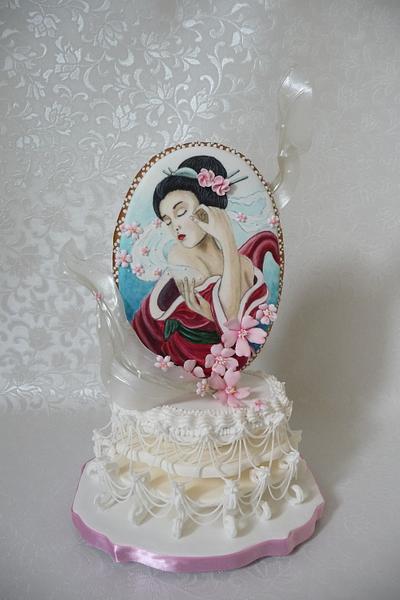 Dreamy geisha - Cake by ginaraicu