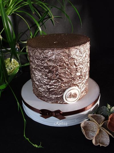 Bday ganache for men - Cake by Kaliss