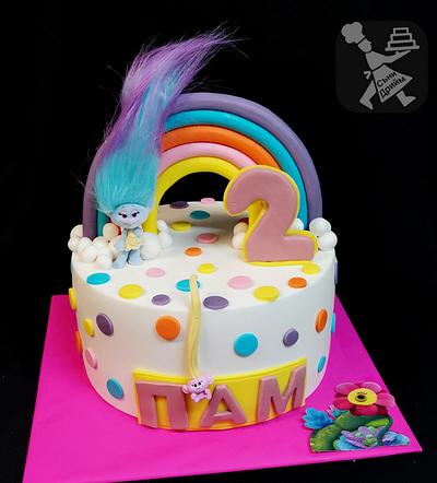 Trolls cake  - Cake by Sunny Dream