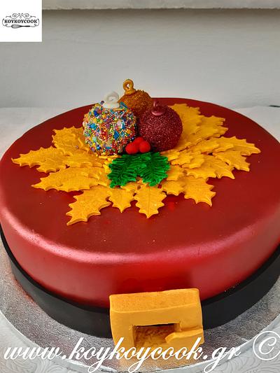 FESTIVE CAKE - Cake by Rena Kostoglou