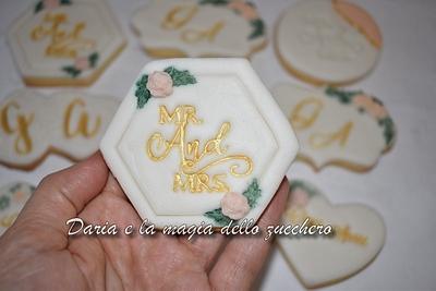 wedding cookies - Cake by Daria Albanese