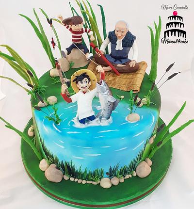 Sampei for sugar artist league  - Cake by Marco89cake
