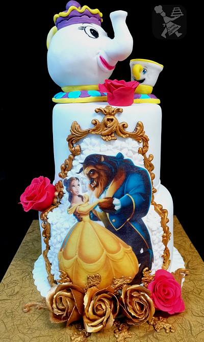 Cake the Beauty and the Beast  - Cake by Sunny Dream