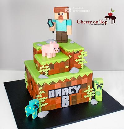 MINECRAFT MANIA!  - Cake by Cherry on Top Cakes