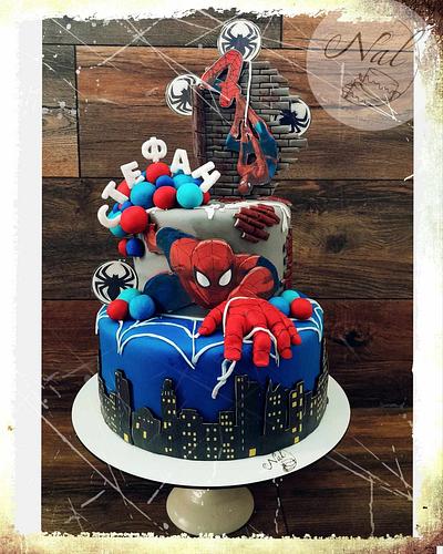 spider man - Cake by Nal