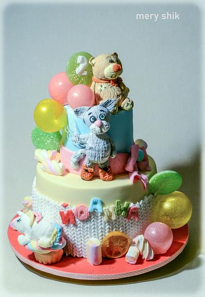 Knit and Sweet cake - Cake by Maria Schick