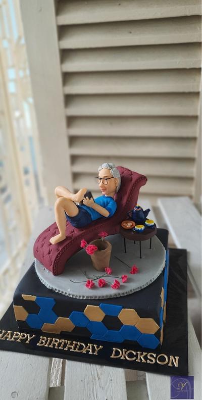 Happy 60th Birthday Dickson! - Cake by Ms. V
