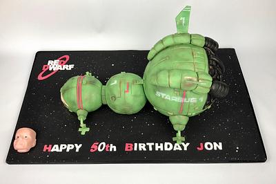 3d Red Dwarf Starbug cake - Cake by Gina Molyneux