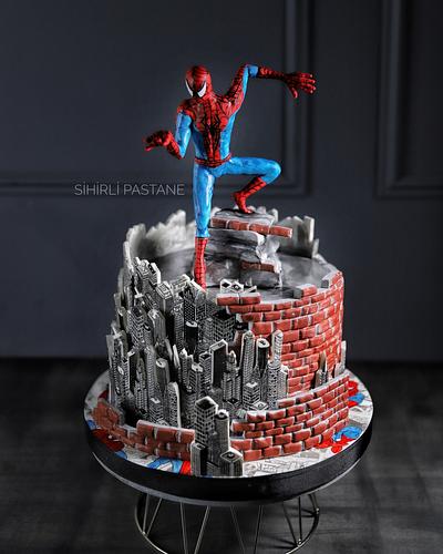 Spiderman Cake - Cake by Sihirli Pastane
