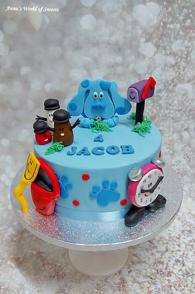 Blue's Clues Cake  - Cake by Anna's World of Sweets 