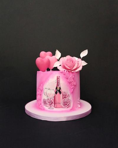 Love in pink - Cake by Dari Karafizieva