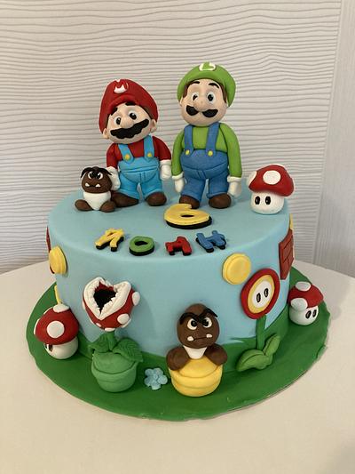 Super Mario cake - Cake by Doroty
