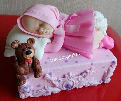 Mi pequeña  princesa. - Cake by D'Sofi Cupcakes 