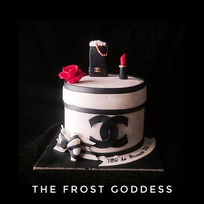 Chanel cake  - Cake by thefrostgoddess