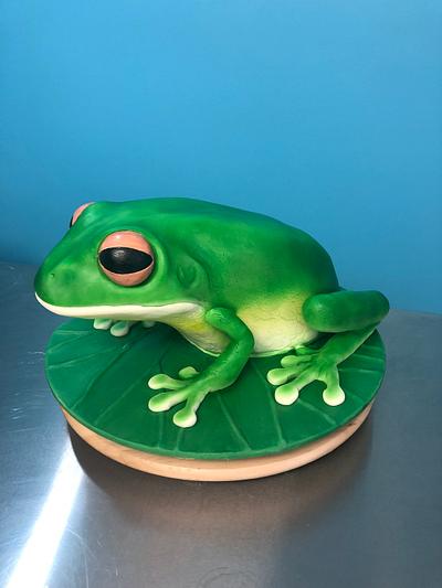 Frog Cake  - Cake by Mardie Makes Cakes