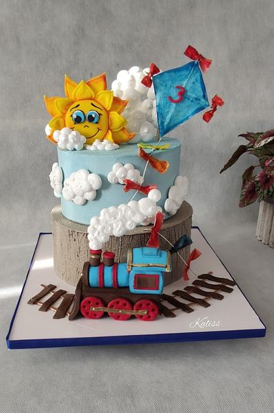 to have a train - Cake by Kaliss