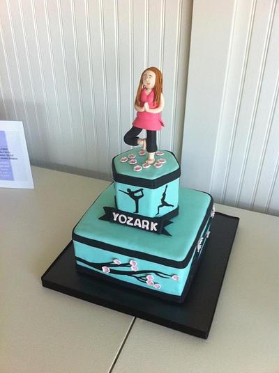 Yoga cake - Cake by Woodcakes