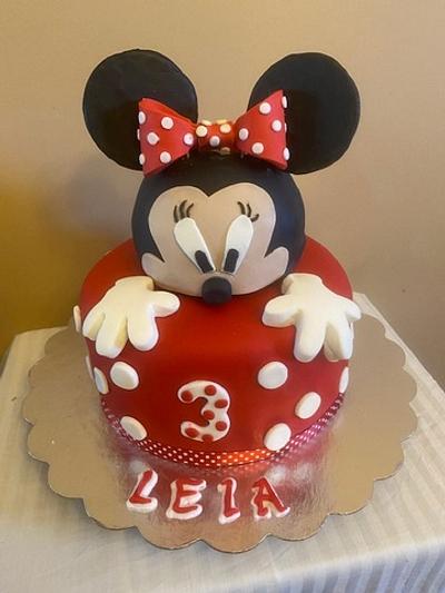 Leia's Minnie - Cake by Julia 