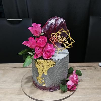 Gray cake - Cake by alenascakes