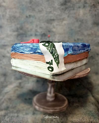Textile trade cake:) - Cake by SojkineTorty