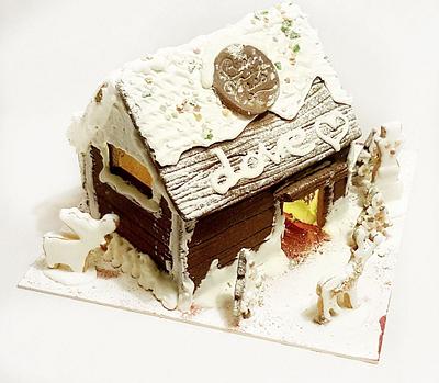 Rustic barn in the woods - Cake by Annalisa Pensabene Pastry Lover