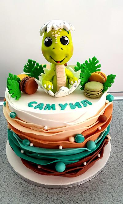 dinosaur cake  - Cake by Peters cakes