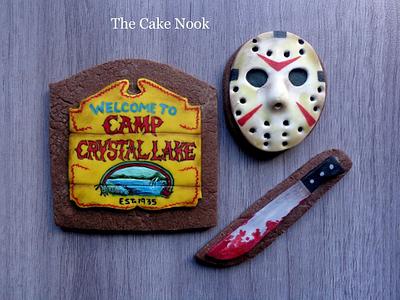 🔪 Friday The 13th Cookies. 🔪 - Cake by Zoe White