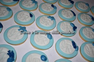 baptism cookies - Cake by Daria Albanese