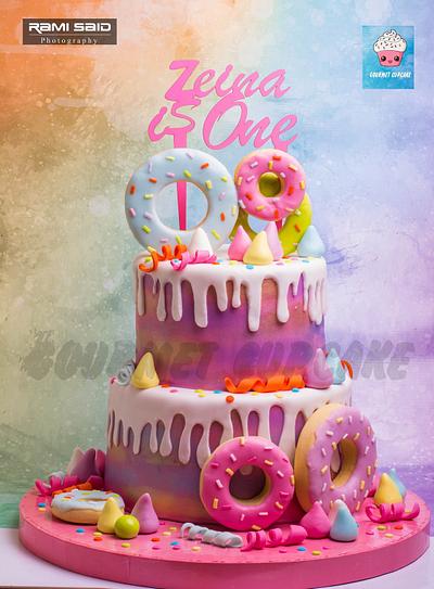Donuts cake - Cake by Gourmet Cupcake 