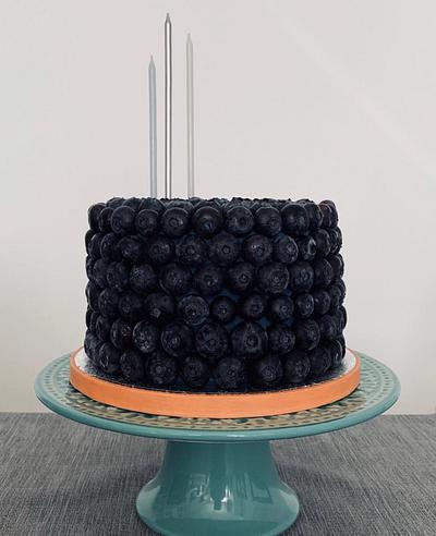 Blueberry Birthday Cake - Cake by Sugar by Rachel