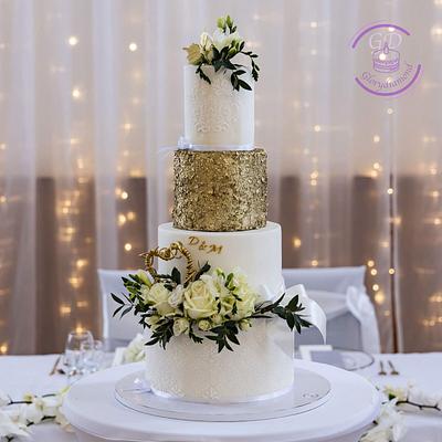 Weddig cake - Cake by Glorydiamond