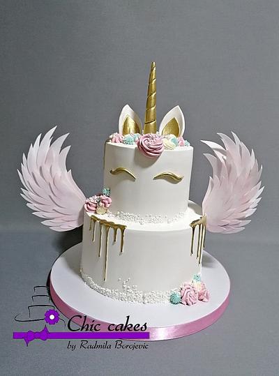 Unicorn with wings - Cake by Radmila