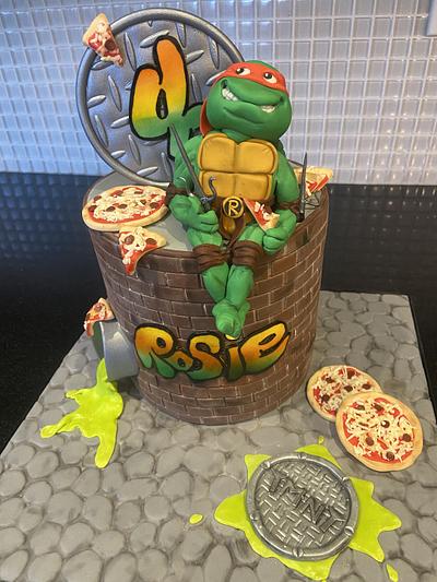 Teenage Mutant Ninja Turtle cake - Cake by Carol