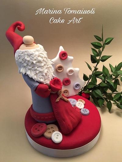 Christmas cake - Cake by Marina Tomaiuoli Cake Art