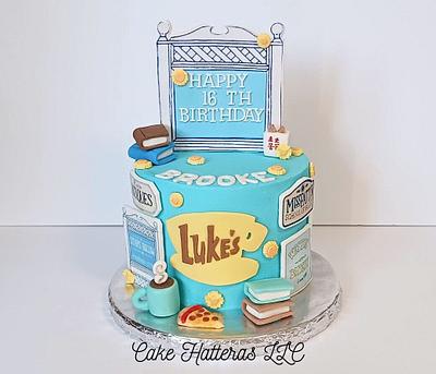 Sweet 16 Gilmore Girls Cake - Cake by Donna Tokazowski- Cake Hatteras, Martinsburg WV