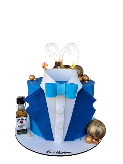 Birthday cake for man - Cake by Inci Bakery