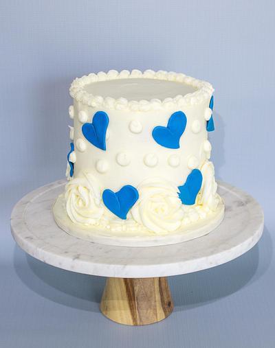 Anniversary cake - Cake by Anchored in Cake