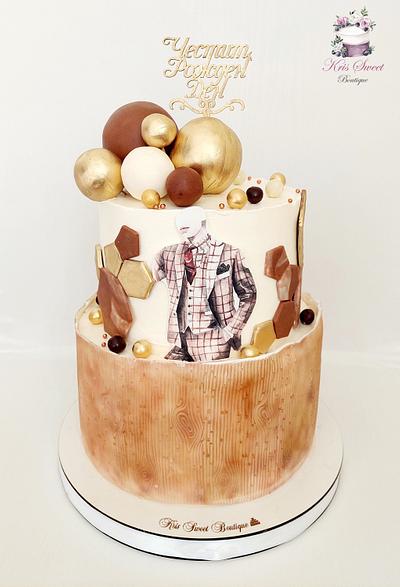 Men's cake - Cake by Kristina Mineva