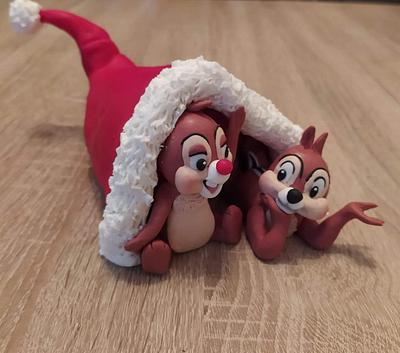 Chip and Dale - Cake by Petra